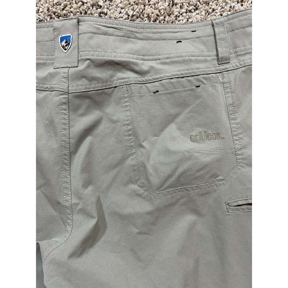 Kuhl Silencr Ripstop Hiking Pants Mens 40x32 Beige Outdoor Gorpcore - Picture 7 of 9
